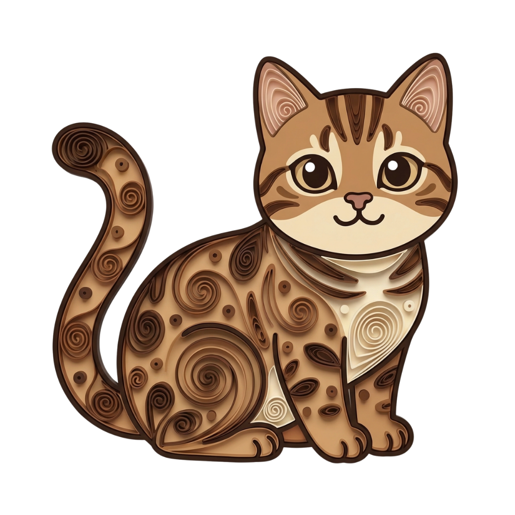 5+ Cat Quilling Projects