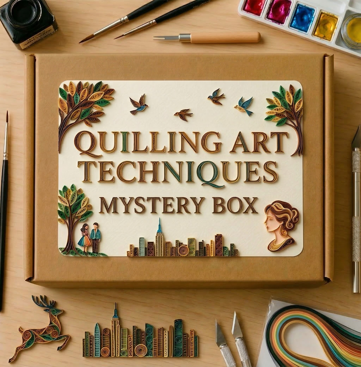 Quilling Art Mystery Box