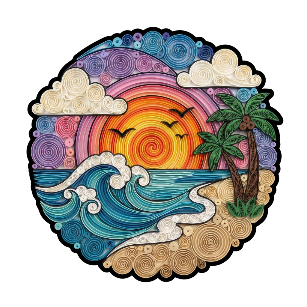 5+ Landscapes Quilling Projects