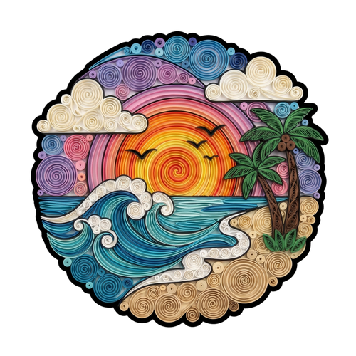 5+ Landscapes Quilling Projects