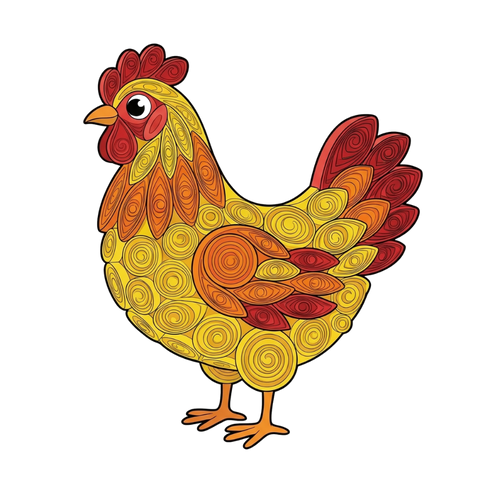 5+ Farm Animals Quilling Projects