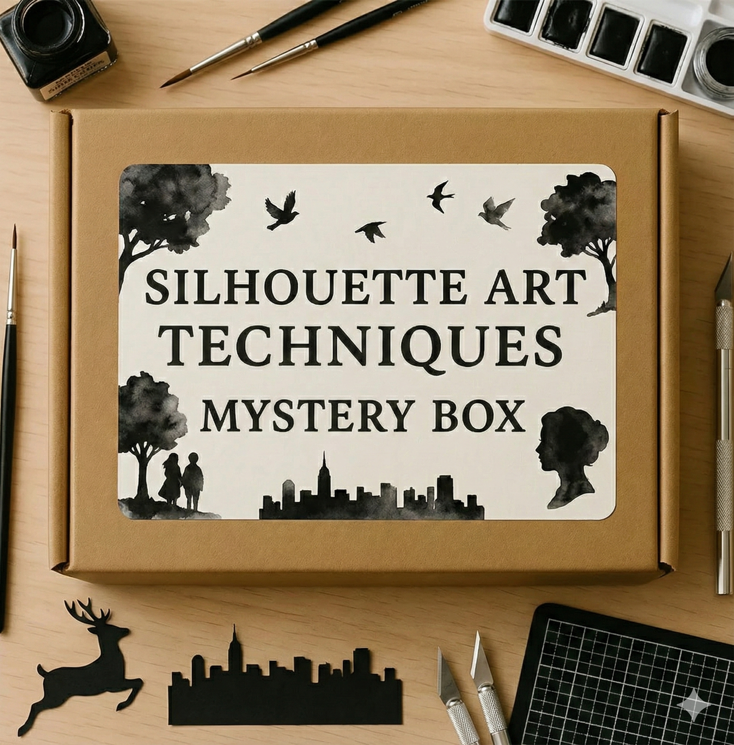 Silhouette Art Mystery Box