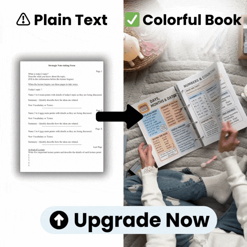 Upgrade To 1000+ Colorful Notes